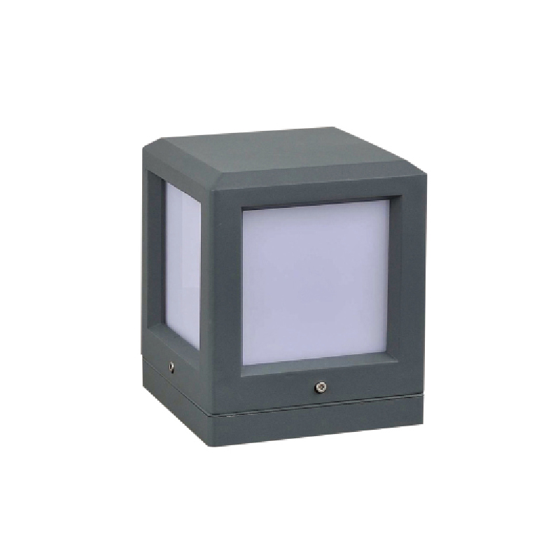 YM-6605 โคมไฟติดผนัง LED กลางแจ้งแบบคลาสสิก Cube