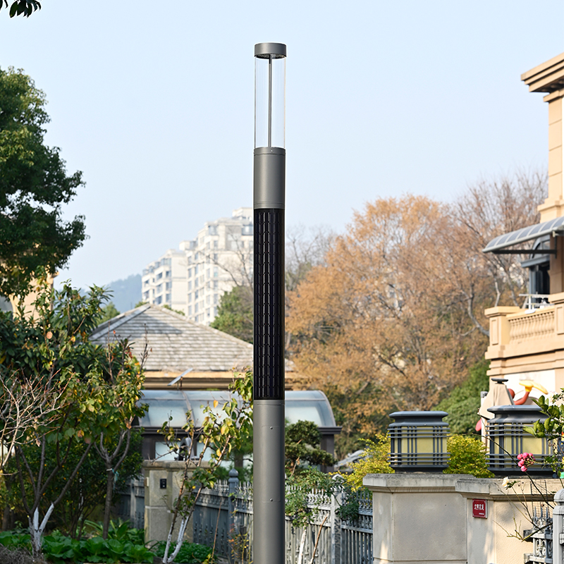YMLED-6811B เสาไฟพลังงานแสงอาทิตย์แนวตั้งแบบ Off-Grid